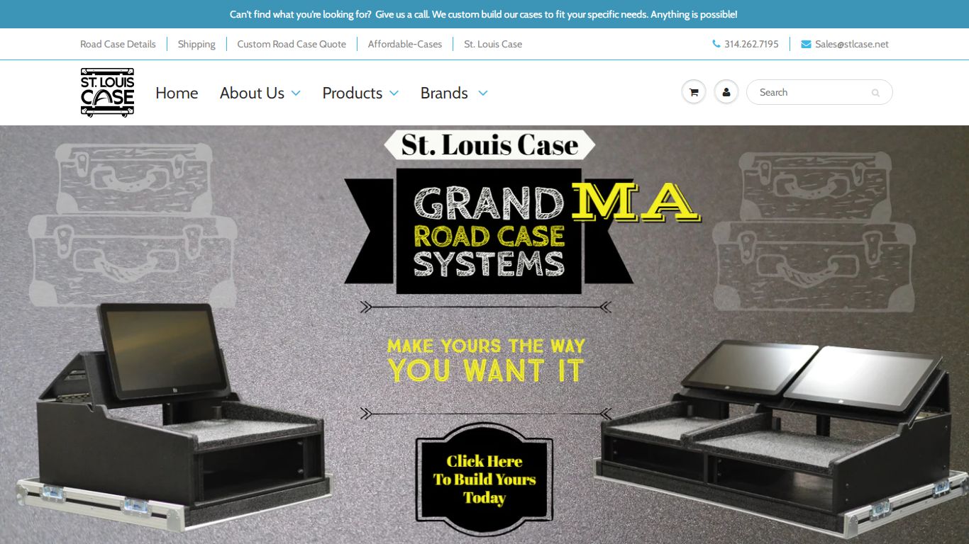 St. Louis Case | Custom Road Cases & ATA Flight Cases